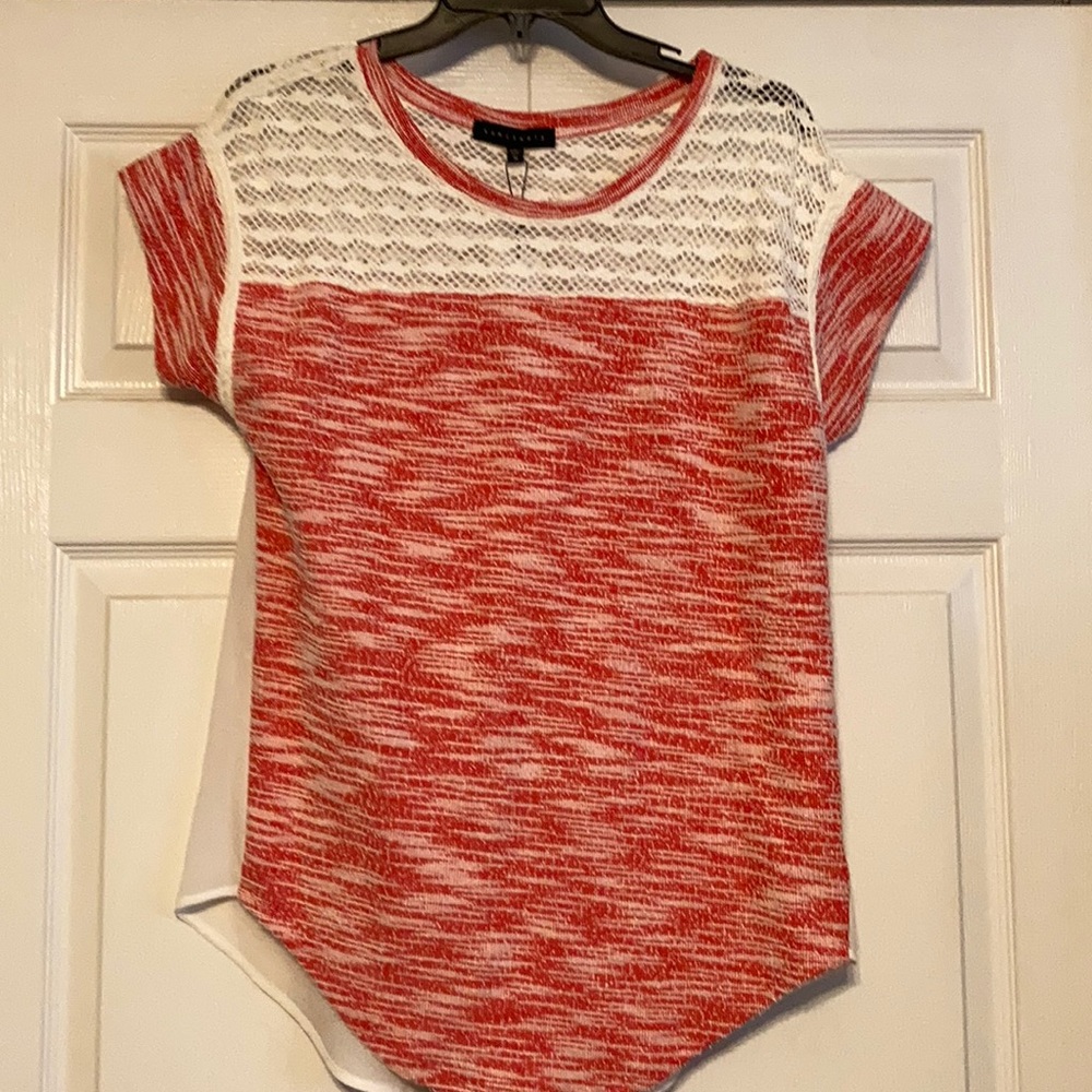 Sanctuary Mixed Media Blouse